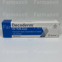 Декодерм / Decoderm / Миконазол / Флупреднидена Ацетат